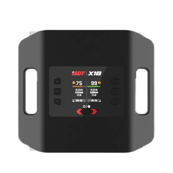 Original ISDT X16 Dual High Power Lithium Battery Balance Charger 1100W X 2/20A X 2 Dual Channel Charge 2-16S Battery Charge